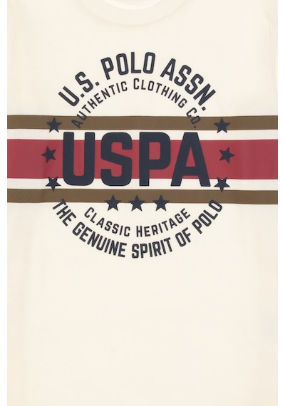 U.S. Polo Assn. Erkek Çocuk Krem Bisiklet Yaka Süprem Sweatshirt 50316535-VR256 U.S. Polo Assn. Erkek Çocuk Krem Bisiklet Yaka Süprem Sweatshirt 50316535-VR256