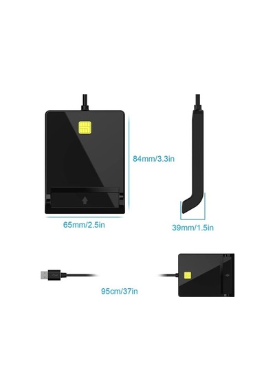 Pm-29960 Usb Akıllı Kart Okuyucu Cac Reader Diğer