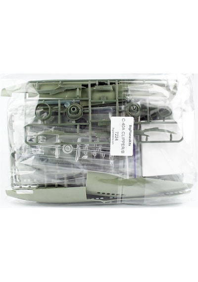 Big Planes Kits 7224 1/72 Ölçek, C-40a Clipper/b Yolcu Uçağı, Plastik Model Kiti-55944
