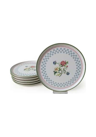 Keramika Rose Line Nordic Pasta Tabağı 22 Cm 6 Adet 22911