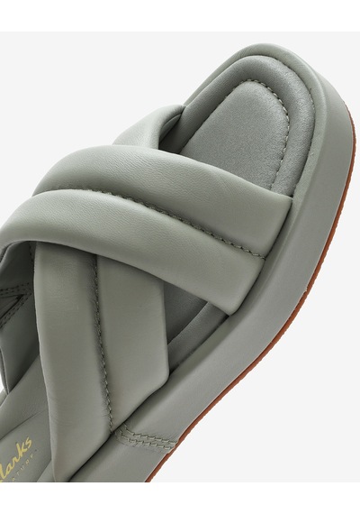 Clarks Alda Glide Kadın Yeşil Terlik 26181184 Yeşil