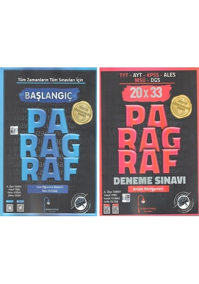 Edebiyat Sokağı Paragraf Başlangıç Soru Bankası Ve Deneme Seti 2 Kitap