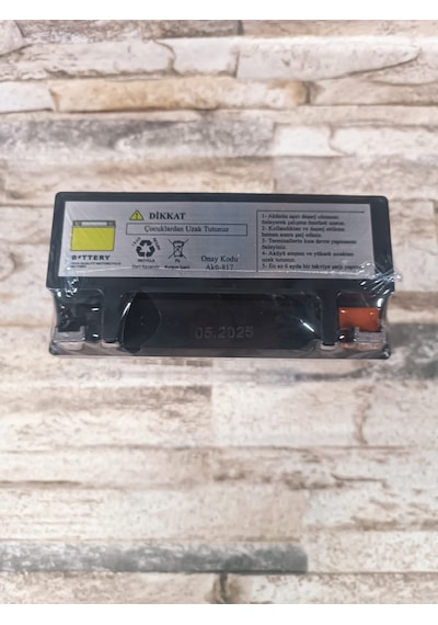 Ortec 12n6.5 12v 6.5ah Motosiklet Aküsü 2025