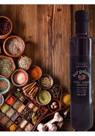 Bergulem Doğal 14 Baharat Sirkesi 500 ML