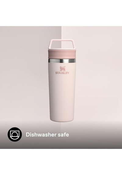 Café-to-go Termos Bardak 0.47 Litre - Pembe Kuvars Rose Quartz Paslanmaz Çelik Çok Renkli