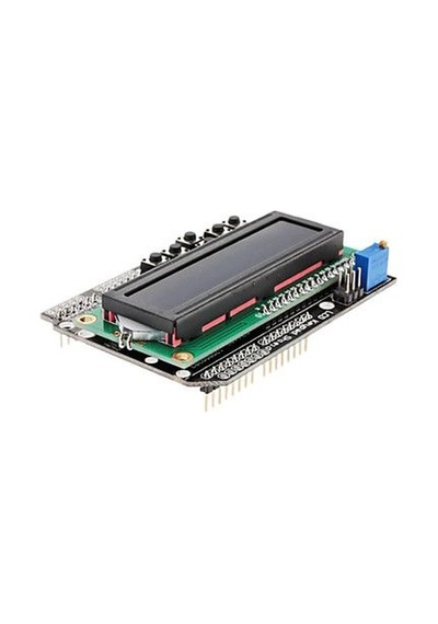 Robodukkan 1602 Lcd Ve Tuş Takımı Shield / Keypad Shield Module Display For