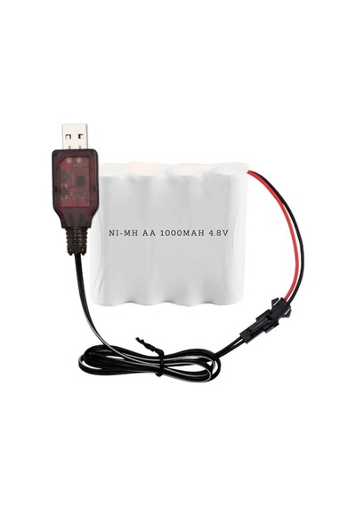 Pb 4.8v 1000 Mah Şarjlı Oyuncak Bataryası Ve Şarj Cihazı