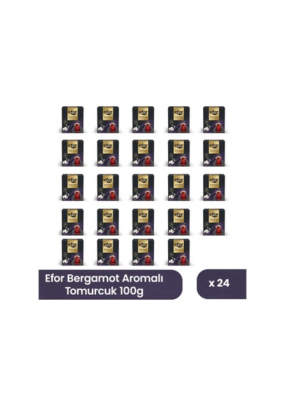Efor Bergamot Aromalı Tomurcuk 100g 24 Adet