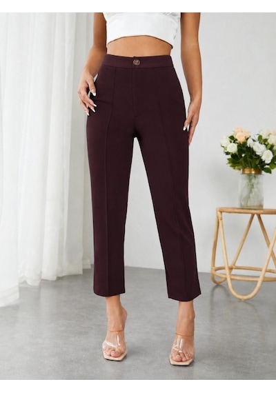 Modi Kadın Yüksek Bel Cep Detaylı Scuba Dalgıç Pantolon - Mymg192532 Siyah Modi Kadın Yüksek Bel Cep Detaylı Scuba Dalgıç Pantolon - Mymg192532 Siyah