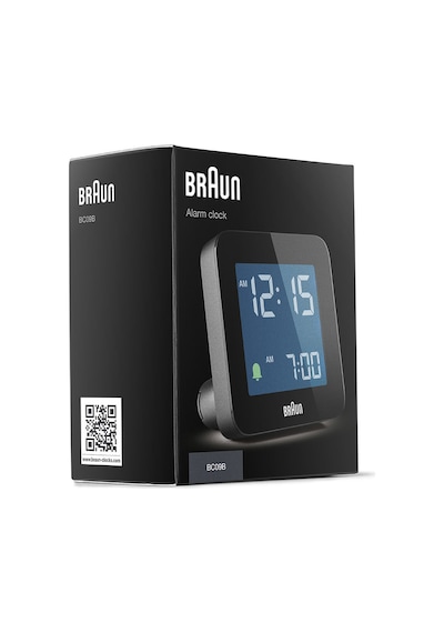 Braun Bc09b Siyah Dijital Alarmlı Masa Saati Brn.bc09b