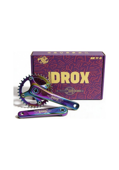 Asistan Drox Rainbow Sr-11 34t Tek Yaprak Aynakol Kare Mil 170mm Çok Renkli