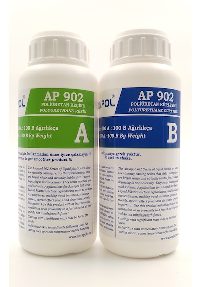 Poliüretan Reçine (0,5A+0,5B) 1 Kg Set