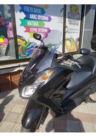 Zeus Motor 13-17 Honda Forza Ns 300 Ön Cam Açik Füme 59cm 4mm Motosiklet Ön Cam