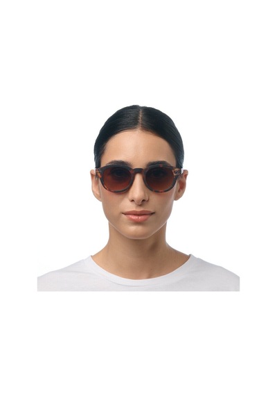 Okkia Milano Unisex Güneş Gözlüğü Havana / Lens: Kahverengi Gradyan Kahverengi