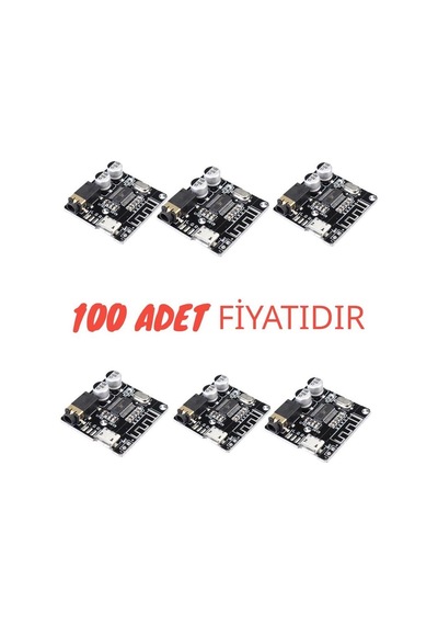 100 Adet - Bluetooth 5.0 Ses Müzik Modülü Devre Kartı Vhm-314-4475