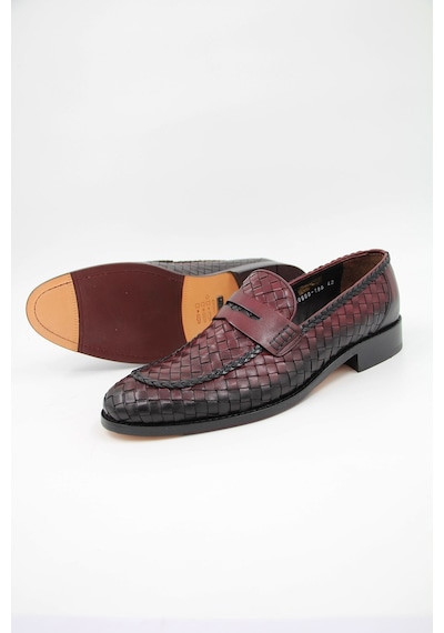 Oggi 00600-196 Erkek Klasik Ayakkabı - Bordo-bordo