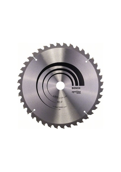 305 X 30 Mm Daire Testere Bıçağı, Ahşap Kesimi İçin Uygun
