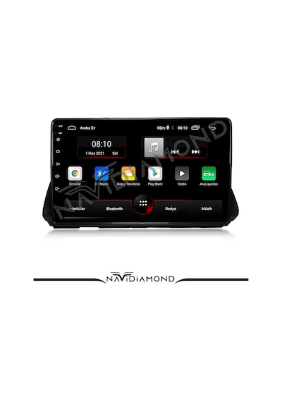 Renault Taliant Uyumlu 2 Gb Ram 32 Gb Hafıza Android Oem Multimedia Teyp 9.0 İnç