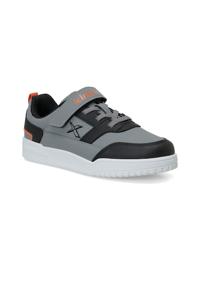 Kinetix Found Pu F Gri Erkek Çocuk Sneaker 000000000102695398 Gri-sıyah-turuncu