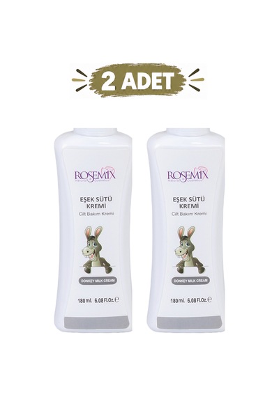 Rosemix - 555 - - Sütü Kremi 180 Ml - 2 Adetlik - Shophnrl - Set Ürün