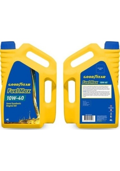 Goodyear Fuel Max 10w-40 Sl/cf Sentetik Motor Yağı 4 L