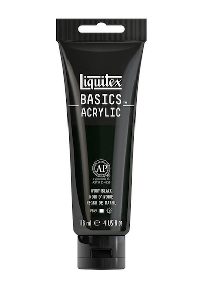 Liquitex Basics Acrylic 118ml Akrilik Boya Ivory Black 244 Diğer