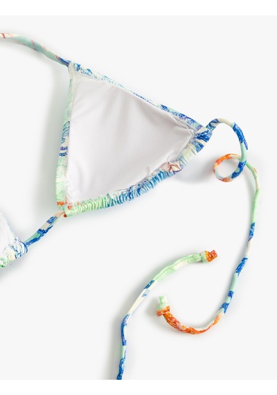 Koton Koton X Şahika Ercümen - Üçgen İpli Bikini Üstü Mercan Baskılı Beyaz Ekose 4sak10234mm Beyaz Ekoseli Beyaz Koton Koton X Şahika Ercümen - Üçgen İpli Bikini Üstü Mercan Baskılı Beyaz Ekose 4sak10234mm Beyaz Ekoseli Beyaz
