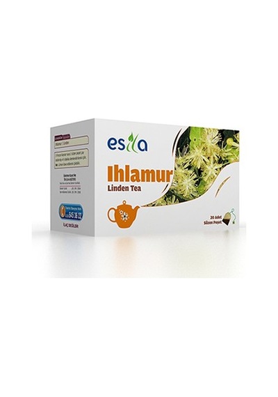 Esila Ihlamur Bitki Süzen Poşet Çay 20 x 2 G