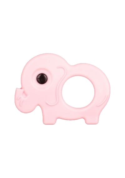 Bebedor 512 Yumuşak Dişlik Pembe Fil Pembe
