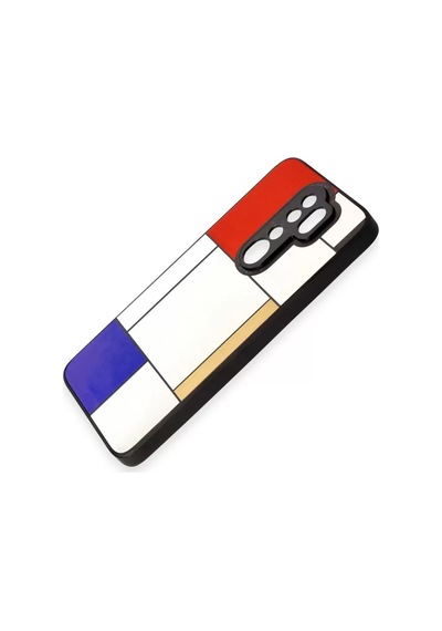 Newface Xiaomi Redmi Note 8 Pro Kılıf Mirror Desenli Kapak - Mirror - 9 Beyaz