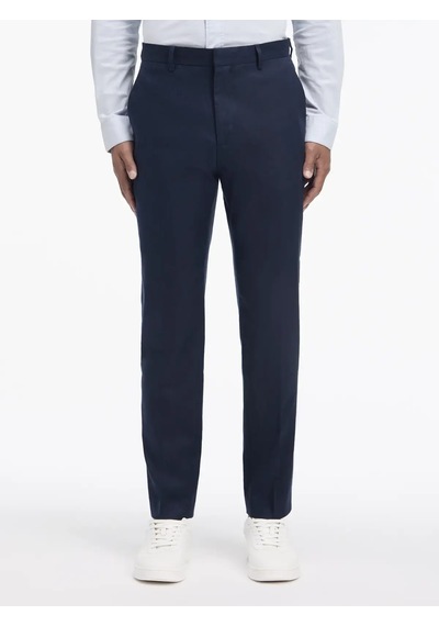 Calvin Klein Lınen Lyocell Stretc, Cef Lacivert Erkek Pantolon