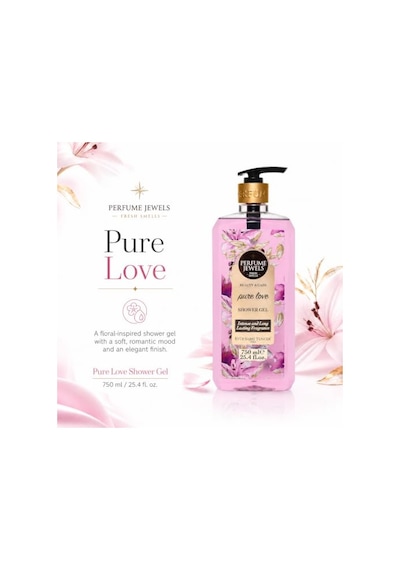 Eyüp Sabri Tuncer Pj Duş Jeli Pure Love 750 Ml Pet Şişe Acai Üzümü