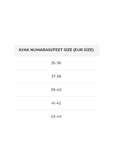 Wingmed Ark Destekli Kauçuk Tabanlık 4/343-44