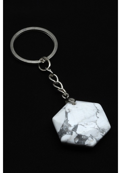 Havlit Doğal Taş Anahtarlık - Anh-0161