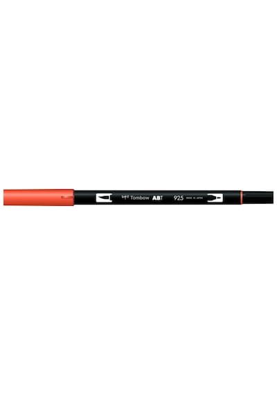 Tombow Dual Brush Pen Grafik Çizim Kalemi 925 Scarlet