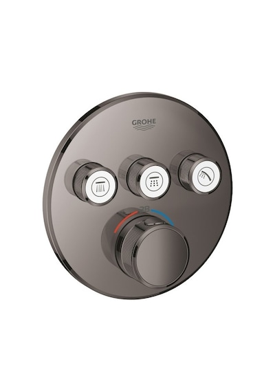Grohe Grohtherm Smartcontrol Üç Valfli Akış Kontrollü Ankastre Termostatik Duş Bataryası - 29121A00