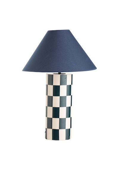 Mudo Home Pıxel Abajur 50cm Mavi Diğer