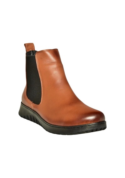Fox Shoes V324501103 Taba Hakiki Deri Kadın Bot Taba-hakiki Deri