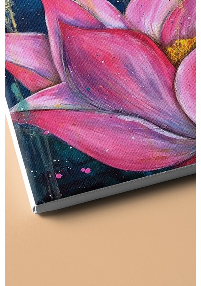 Webstyle Sayılarla Boyama Seti Kasnaklı Pembe Rüya 50x65 Cm