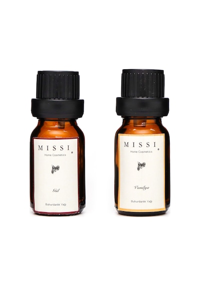 Missi Gül & Vanilya Buhurdanlık Yağı 2 x 10 ML