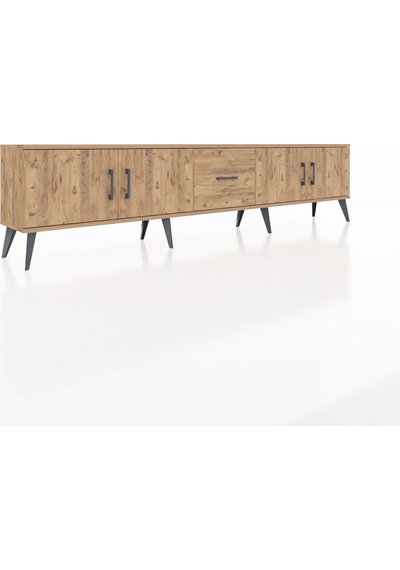 Arges Tv Ünitesi 2 Raflı Tek Çekmeceli 4 Kapaklı 220x30x51 Çam-çam Atlas Çam/atlas Çam - Atlas Çam Arges Tv Ünitesi 2 Raflı Tek Çekmeceli 4 Kapaklı 220x30x51 Çam-çam Atlas Çam/atlas Çam - Atlas Çam