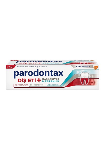 Parodontax Diş Macunu 75ml Hassasiyet&ferahlık Beyazlatıcı 3'li Ekonomik Paket - 3 Adet Tarı