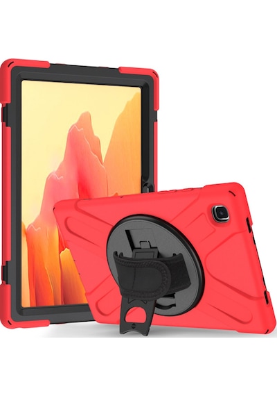 Galaxy T500 Tab A7 10.4 Kılıf Amazing Tablet Kapak - Kırmızı Diğer