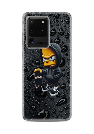 Samsung Galaxy S20 Ultra Sm-g988b Uyumlu Kılıf Baskılı Desenli Silikon Stk-1054.jpg Renk5 Renk5