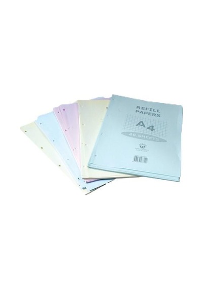 Gülpaş Klasör Yedeği A-4 Çizgili Çok Renkli