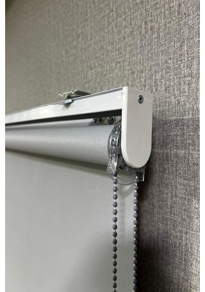 Genel Stor Perde İthal Mat Polyester P1080, Açık Gri, 190 X 260