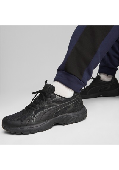 Puma Milenio Tech Unisex Siyah Spor Ayakkabı Düz 392322 Siyah