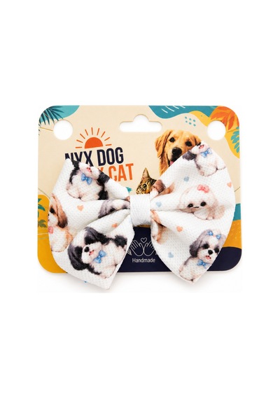 Lupox Shih Tzu Desenli Papyon Bej