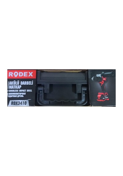 Rdx3410 Akülü Darbeli Matkap Yan Tutamaklı