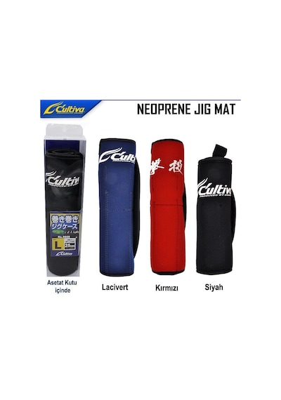 Cultiva 9880 Neoprene Jig Mat M-lacivert Jig Çantası